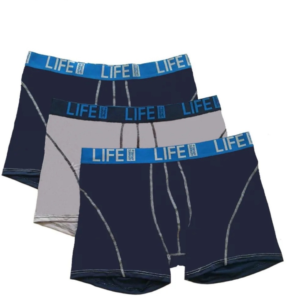 Authentic Apparel Life Men’s Boxers 3-Pack (Set of 2) Size L - Picture 5 of 6
